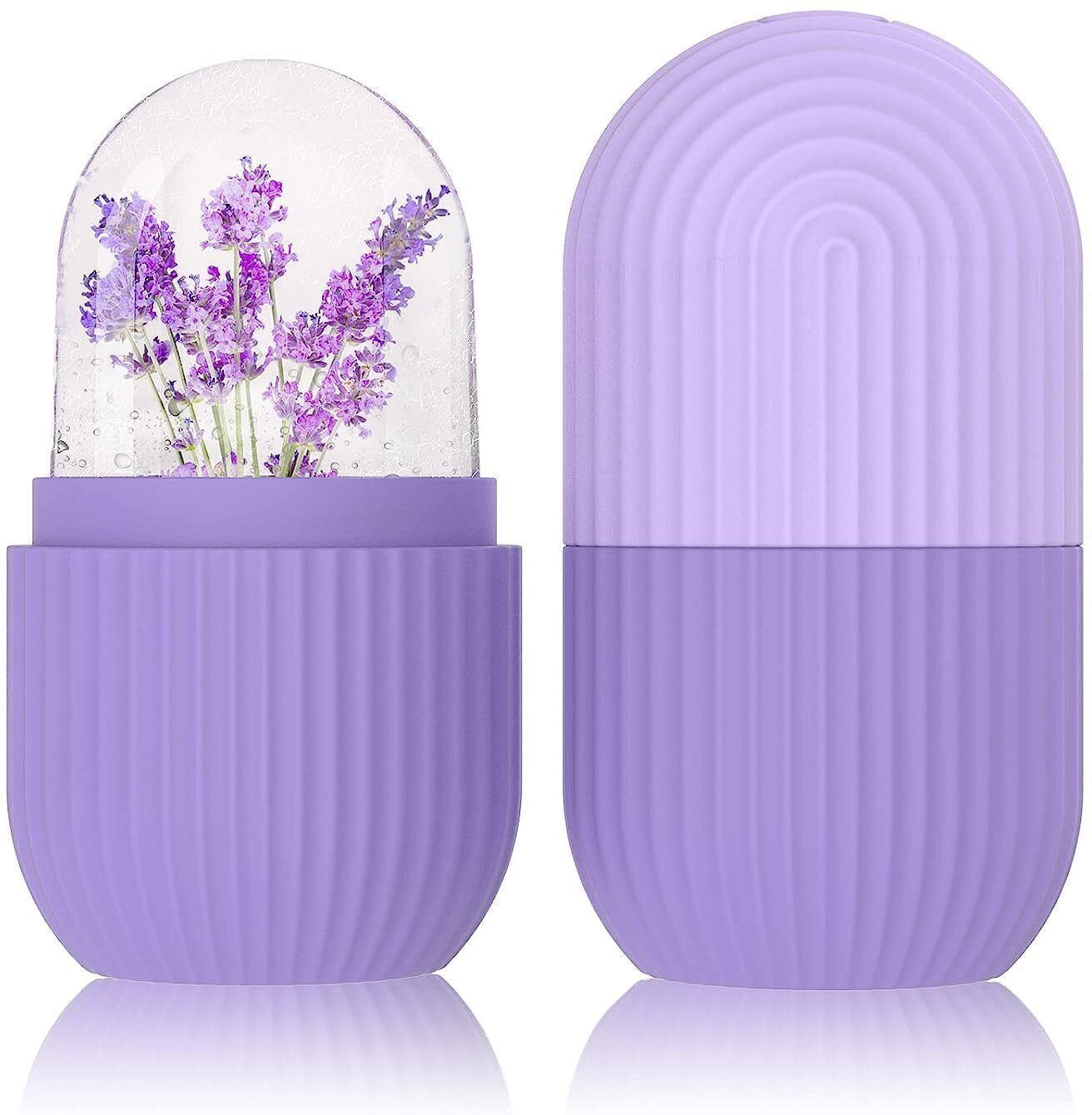 yaadgar Purple Ice Roller for Face, Neck, and Body Mini Facial Steamer-picture-24
