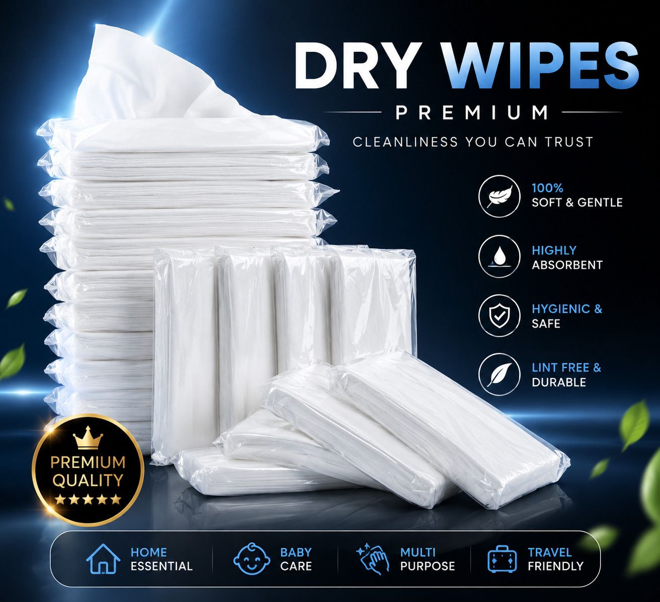 freshnap Multipurpose Dry Facial Wipes | Pack of 50 Soft Face Cleaning Wipes | Makeup-picture-14