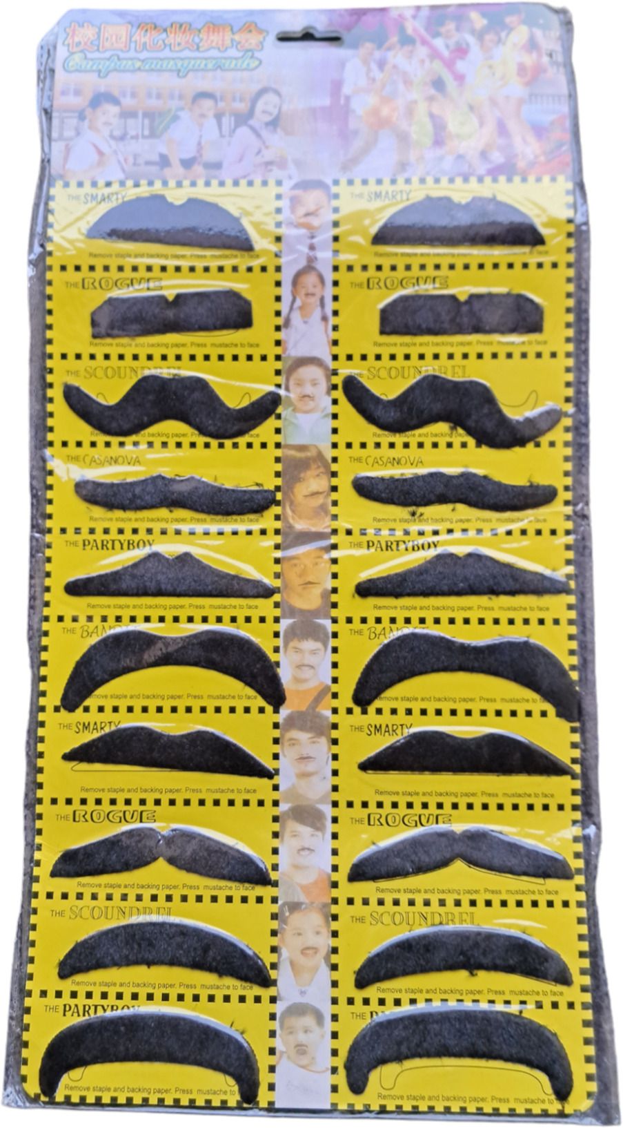 Full Beard Fake Moustache-image-42