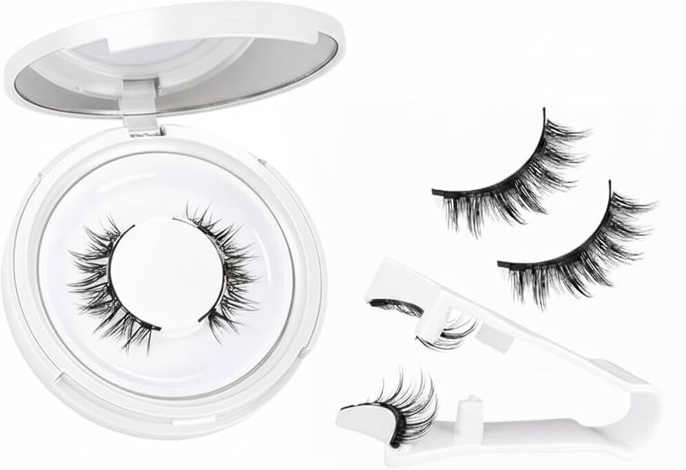 Magnetic Eyelashes Without Eyeliner – Natural Reusable Manga Lashes Kit-image-46