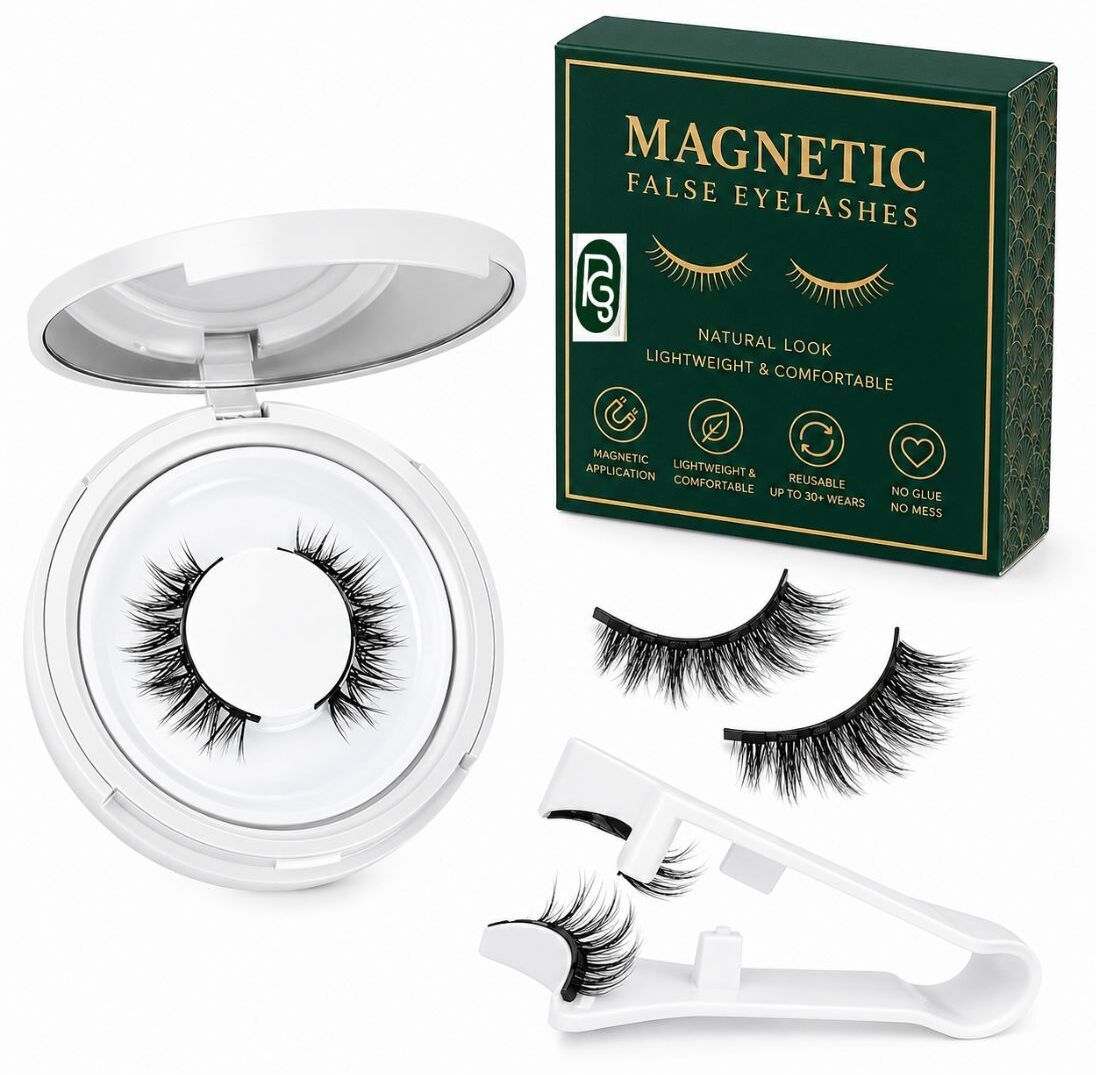 rhhg e com Reusable Magnetic False Eyelashes for Women | Natural Look | Glue-Free-picture-2