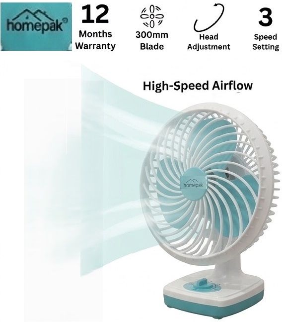 Table Fan 12 inch || Copper Motor Speed 3500 RPM with 2 Year Warranty Anti Dust, Anti Rust, BLDC Motor, High Air Delivery, Energy Saving, Ultra High Speed 300 mm Table Fan-image-46