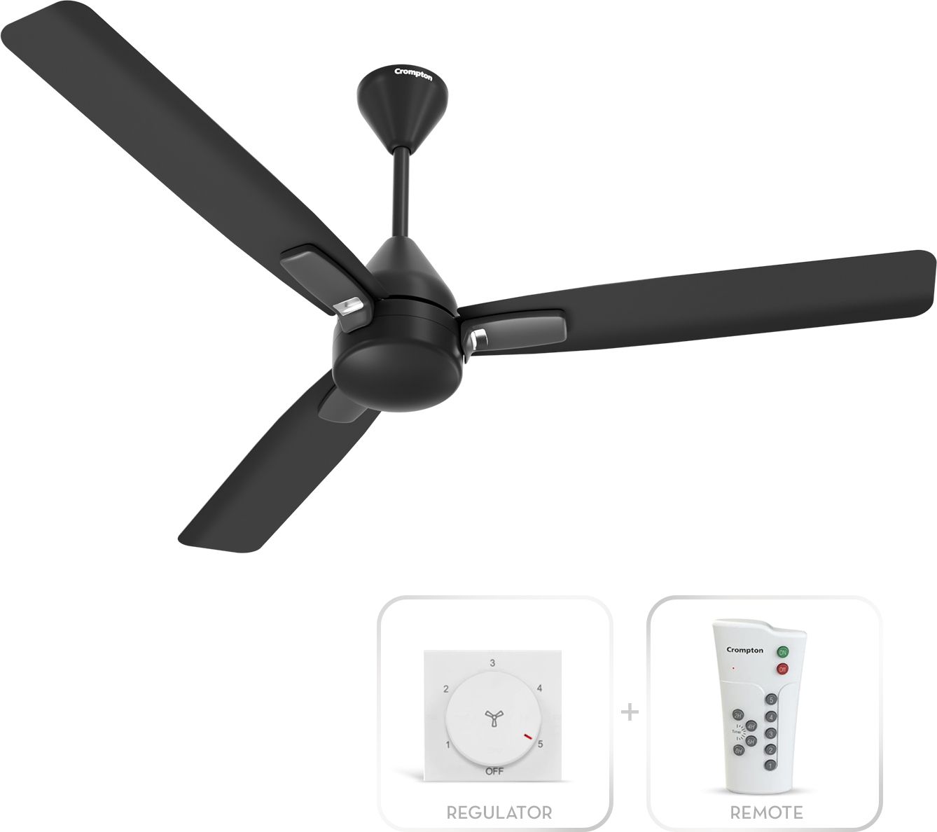 crompton Caelum with 4 Year Warranty BLDC with Remote and Regulator 1200 mm Ceiling Fan-picture-14