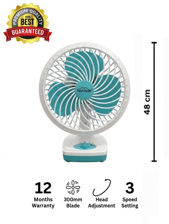 rumel 12 Inch Table Fan || Copper Mooter || HOME PACK with 1 Year Warranty Anti Dust, BLDC Motor, High Air Delivery, Ultra High Speed 300 mm Table Fan-picture-26