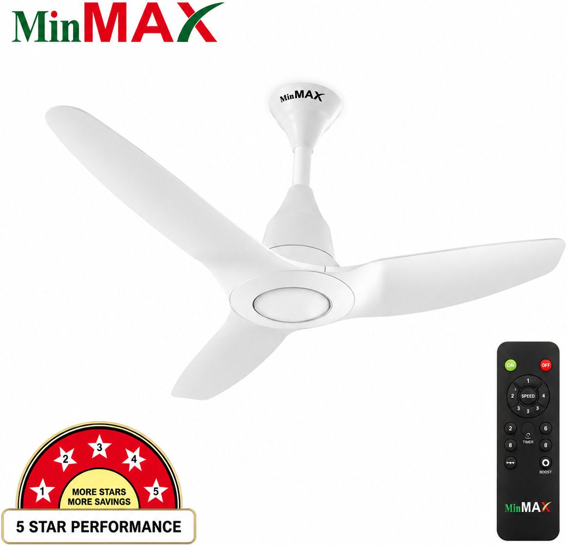 BLDC Ceiling Fan | 1200 mm | Powerful Air Delivery | Remote Control | White with 24 Months Warranty BLDC Motor, BLDC Motor with Remote, Energy Saving, Remote Controlled, Silent Operation 1200 mm Ceiling Fan-image-23