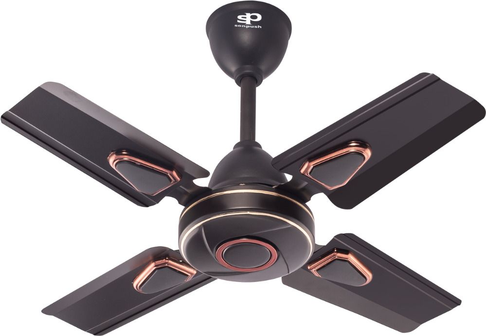 4 Blade Black Fan 01 390 mm Ceiling Fan-image-42