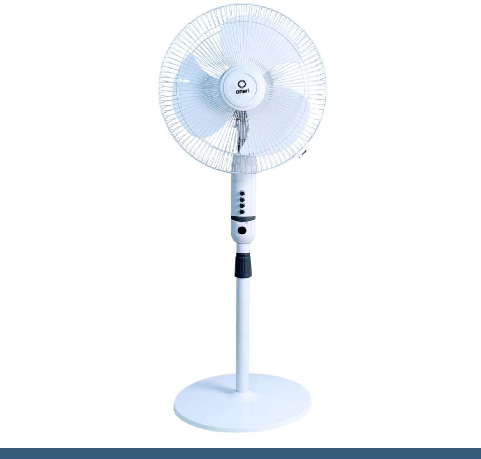 omen changing lives Windmill 16" | Powerful Airflow and Low Noise Operation with 2 Year Warranty Silent Operation 400 mm Pedestal Fan-picture-2