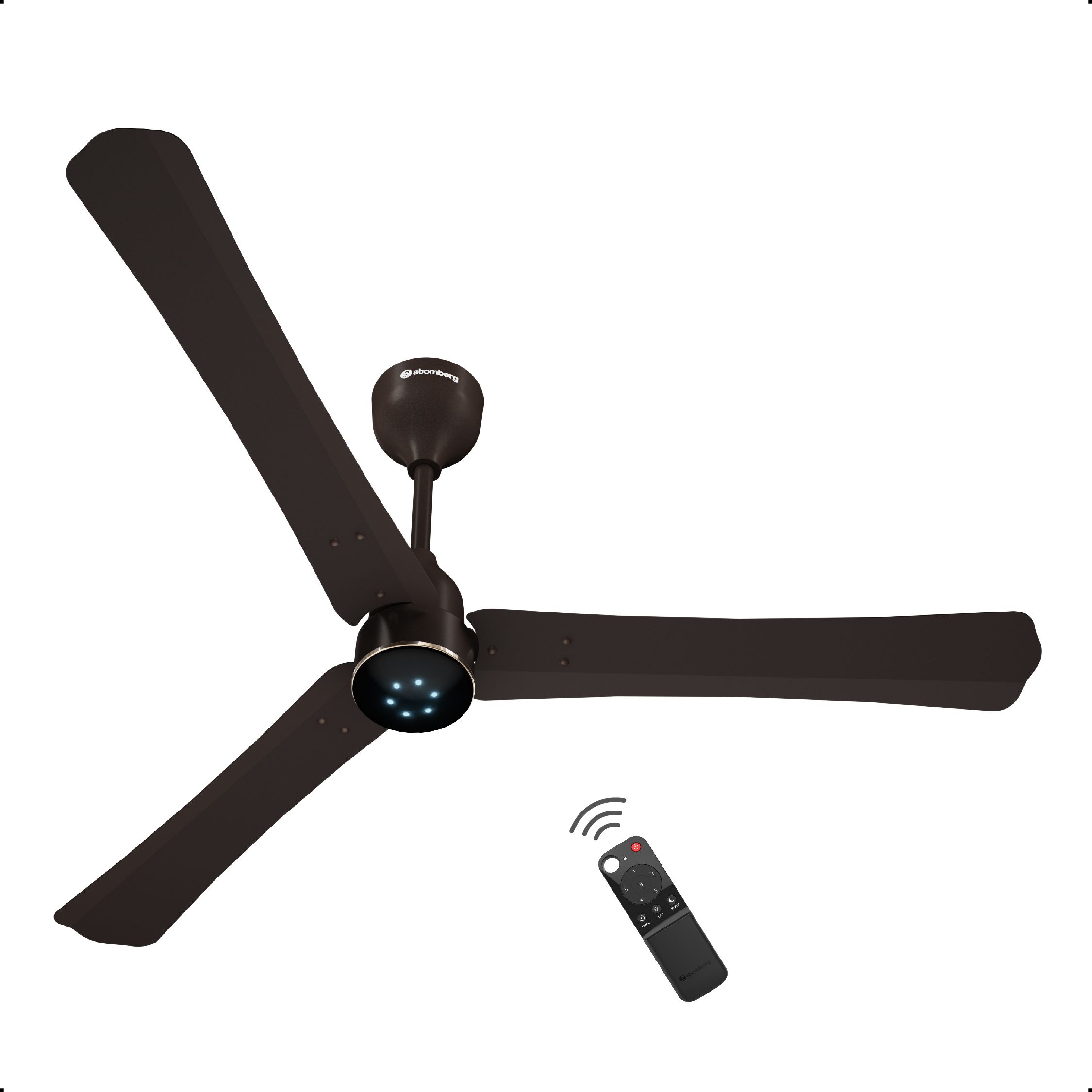 Renesa Halo Smart With IoT | LED Speed Indicator | 5 Star 1200 3 Blade Ceiling Fan-image-29