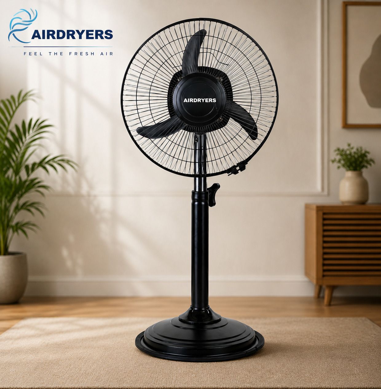 MINI BULLET FAN 300 mm || 100% COPPER Anti Dust, High Air Delivery, Silent Operation, Ultra High Speed 300 mm Pedestal Fan-image-39