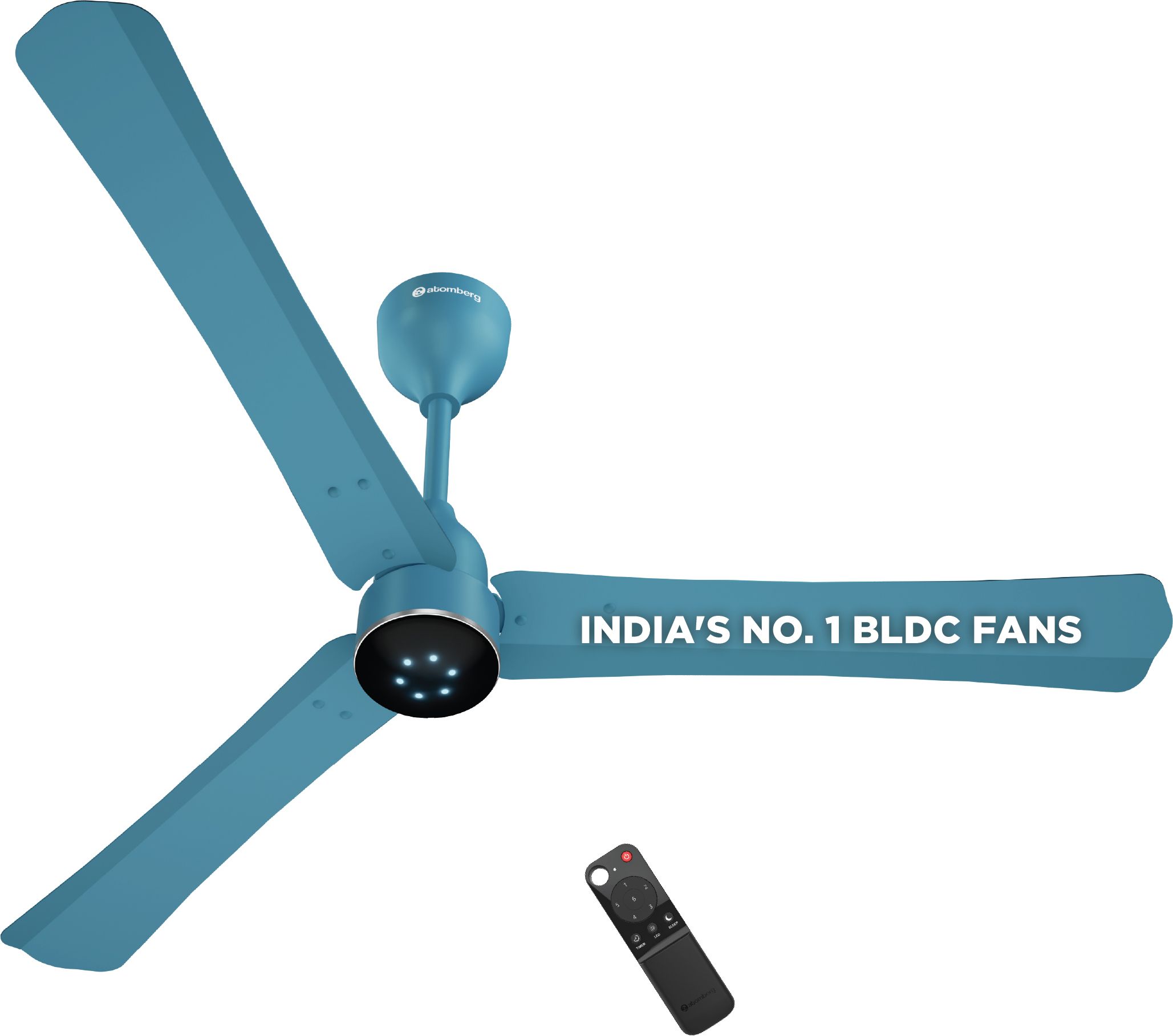 Renesa Halo Smart|Voice Controlled|High Air Flow|Low Noise|LED Speed Indicator with 3 Year Warranty BLDC Motor with Remote 1200 mm Ceiling Fan-image-19