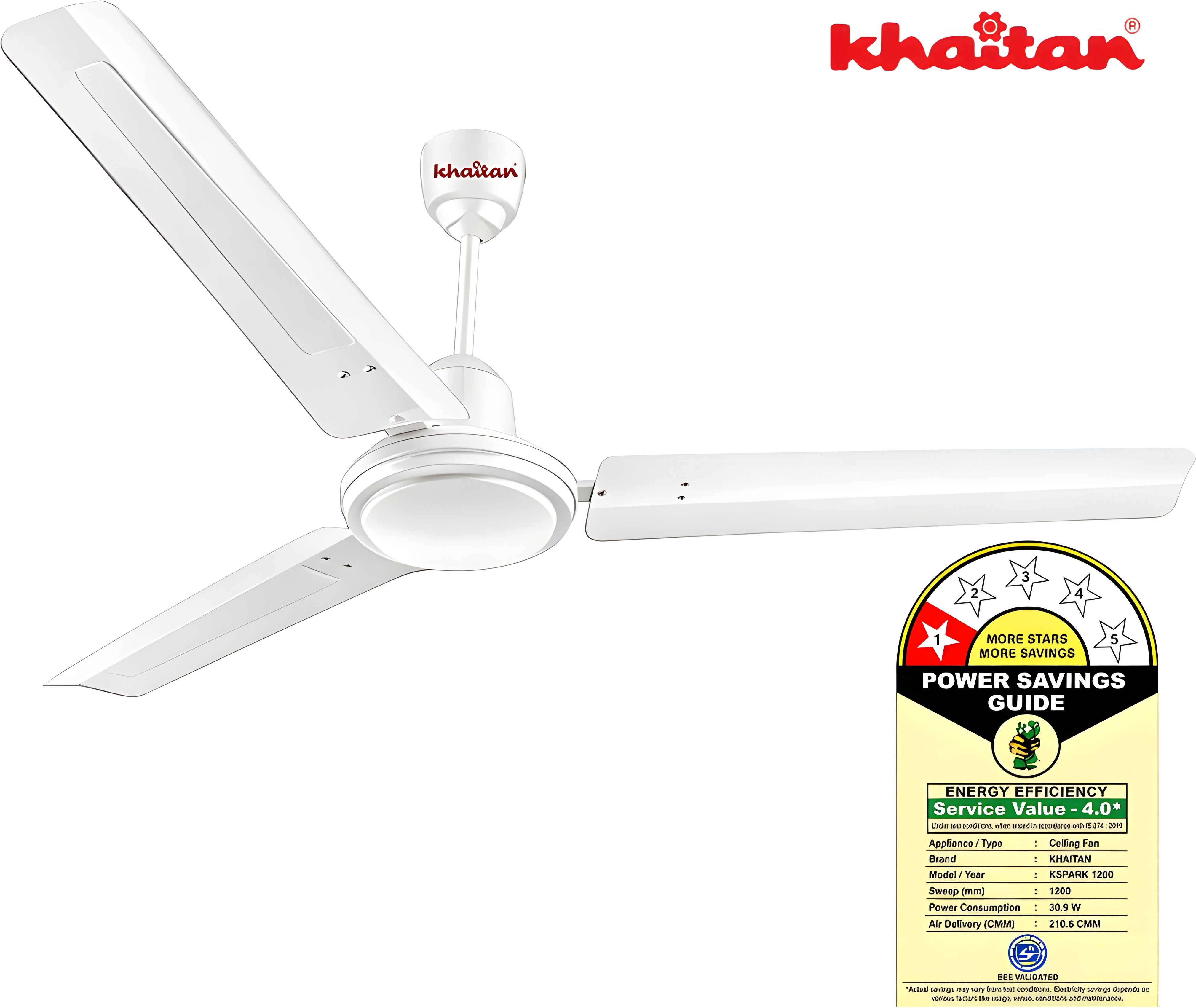 Toofan 1400 mm | 56 inch | White High Speed Ceiling Fan | Big Size | with 2 Year Warranty High Air Delivery, Energy Saving 1400 mm Ceiling Fan-image-25