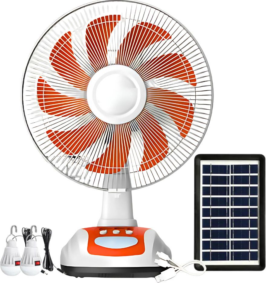 drumstone Solar Rechargeable Versatile Use Solar Panel for Cooling Fan - 15 Year Warranty with 1 Year Warranty Table Fan-picture-10