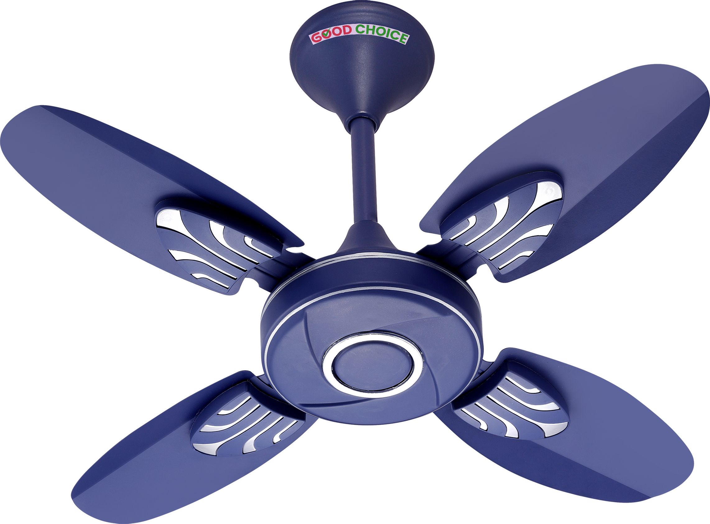 UNIQUE COPPER ULTRA HIGH SPEED 600 4 Blade Ceiling Fan
