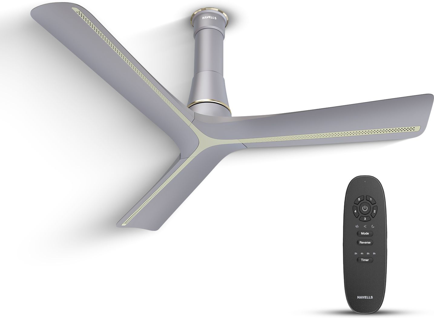 Inveno LX|Remote Controlled|Telescopic Canopy|Reverse Rotation|Low Noise|3 Modes with 2 Year Warranty BLDC Motor 1200 mm Ceiling Fan-image-15
