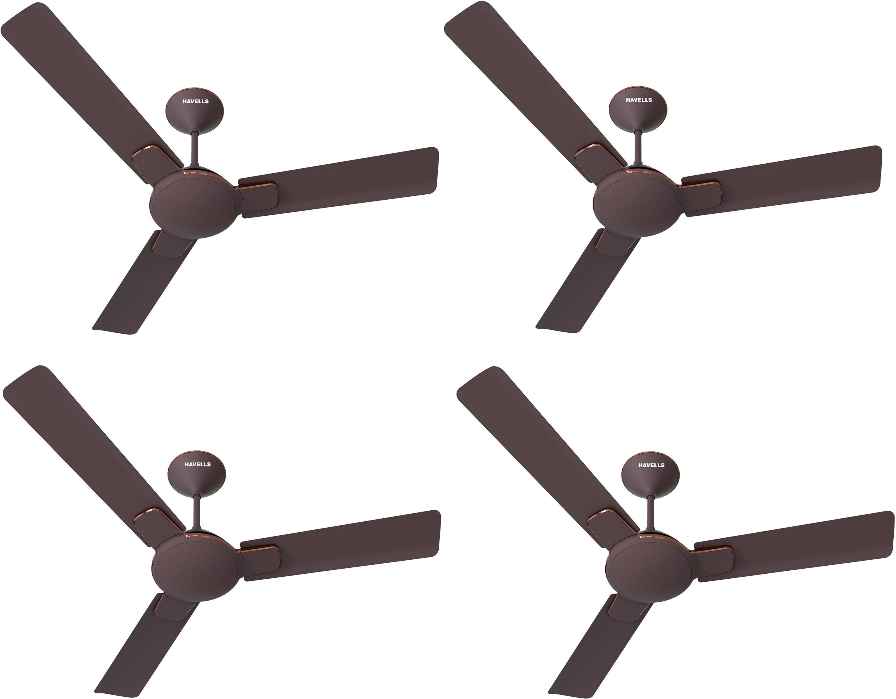 havells Enticer ES Premium Design, High Air Delivery|Hi Speed (PACK OF 4) with 2 Year Warranty Ultra High Speed 1200 mm Ceiling Fan-picture-2