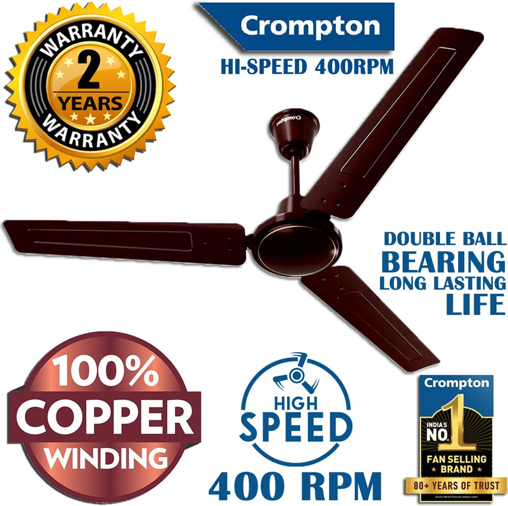 SUPER HIGH SPEED 400 RPM 48 2Y/2026 Energy Efficient 46W 100% Copper7 with 24 Months Warranty Energy Saving 1200 mm Ceiling Fan-image-31