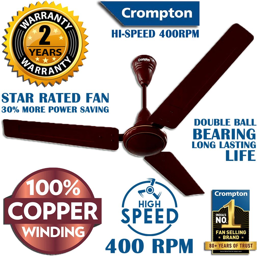 SUPER HIGH SPEED 400 RPM 48 7Y/2026 Energy Efficient 46W 100% Copper22 with 24 Months Warranty Energy Saving 1200 mm Ceiling Fan-image-41