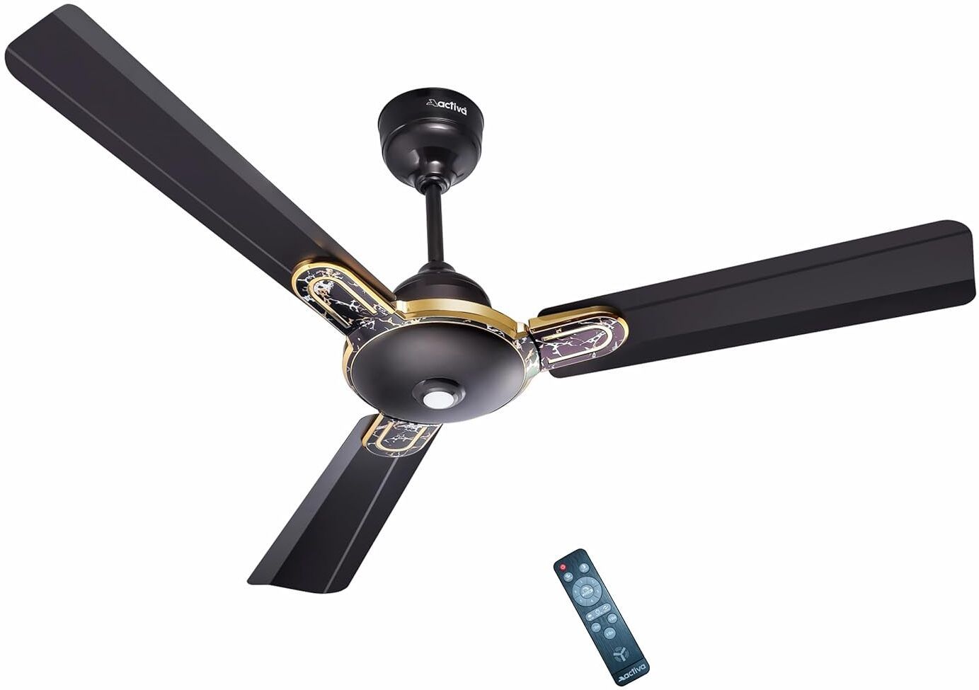 Energia Marble Black with 5 Year Warranty BLDC Motor with Remote 1200 mm Ceiling Fan-image-35