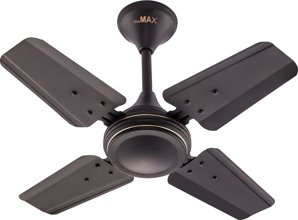 24 Inch Ceiling Fan | Energy Saving | High Speed Motor | Smoke Brown with 24 Months Warranty Silent Operation 600 mm Ceiling Fan-image-0