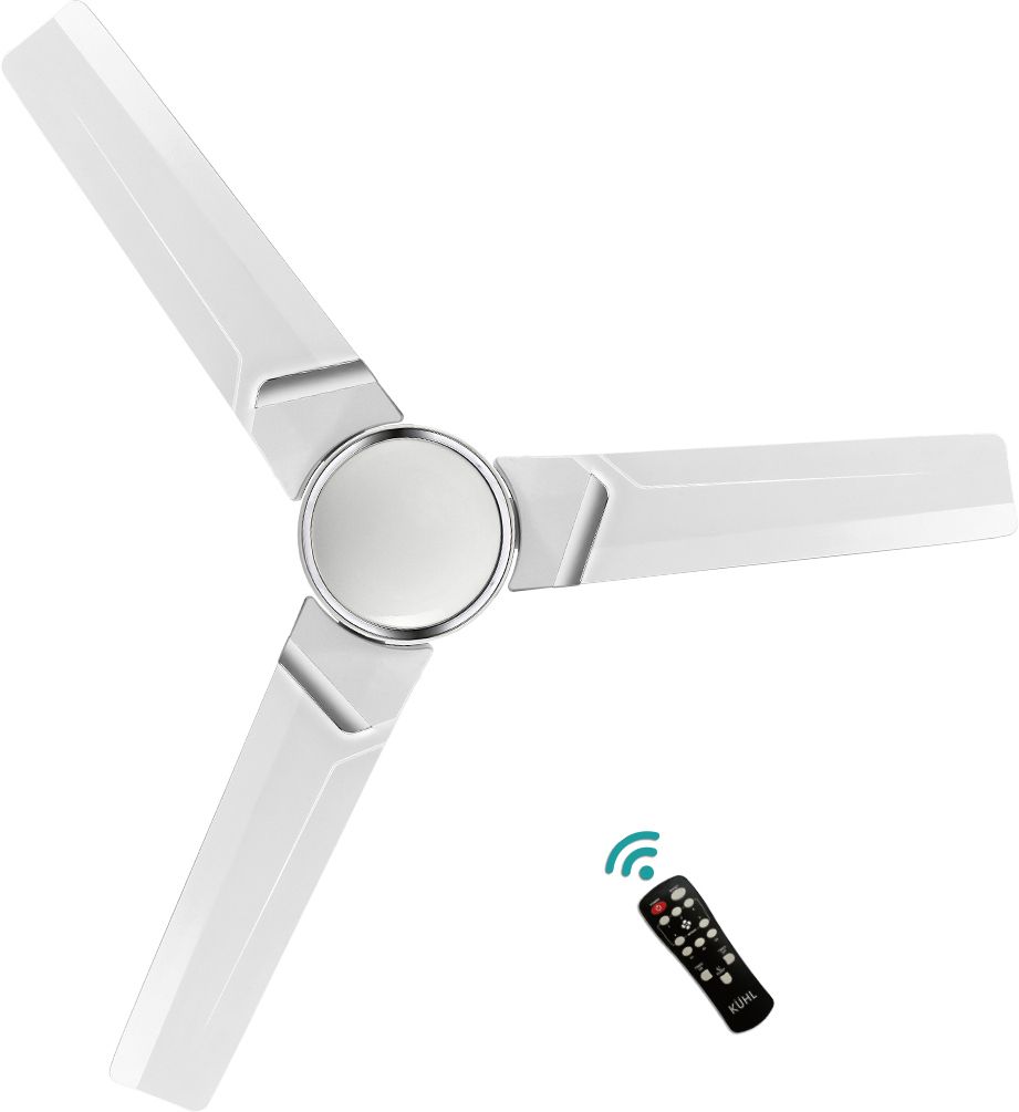 Prima A3 BLDC Ceiling Fan with Remote|High Airflow | BEE | Free Installation 5 Star 1200 3 Blade Ceiling Fan