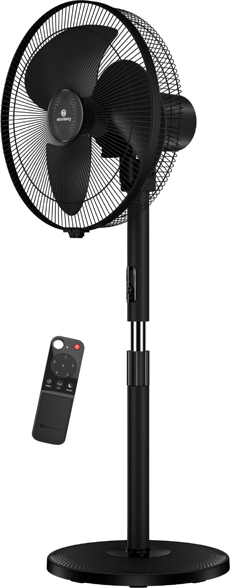 SilenceAire Hi-Speed | Home, Office | 60W | Height adjustable | with 2 Year Warranty Silent Operation 400 mm Pedestal Fan-image-42