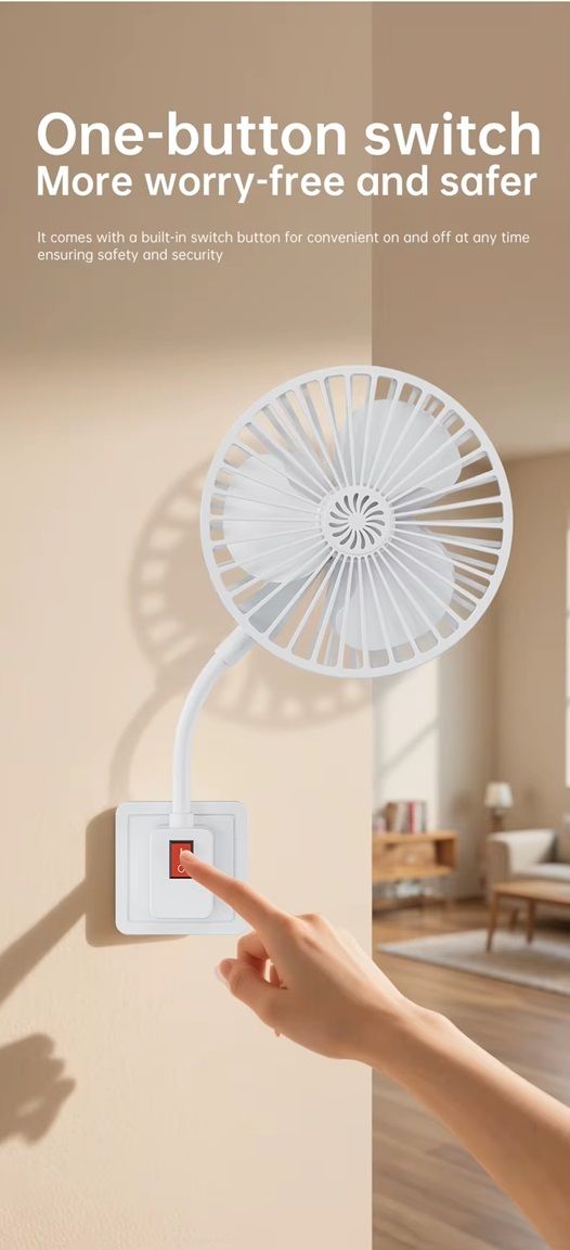 OM-UNI-FAN-003 High Air Delivery Wall Fan-image-7