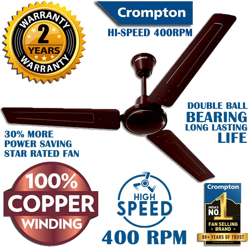 SUPER HIGH SPEED 400 RPM 48 3Y/2026 Energy Efficient 46W 100% Copper23 with 24 Months Warranty Energy Saving 1200 mm Ceiling Fan-image-30