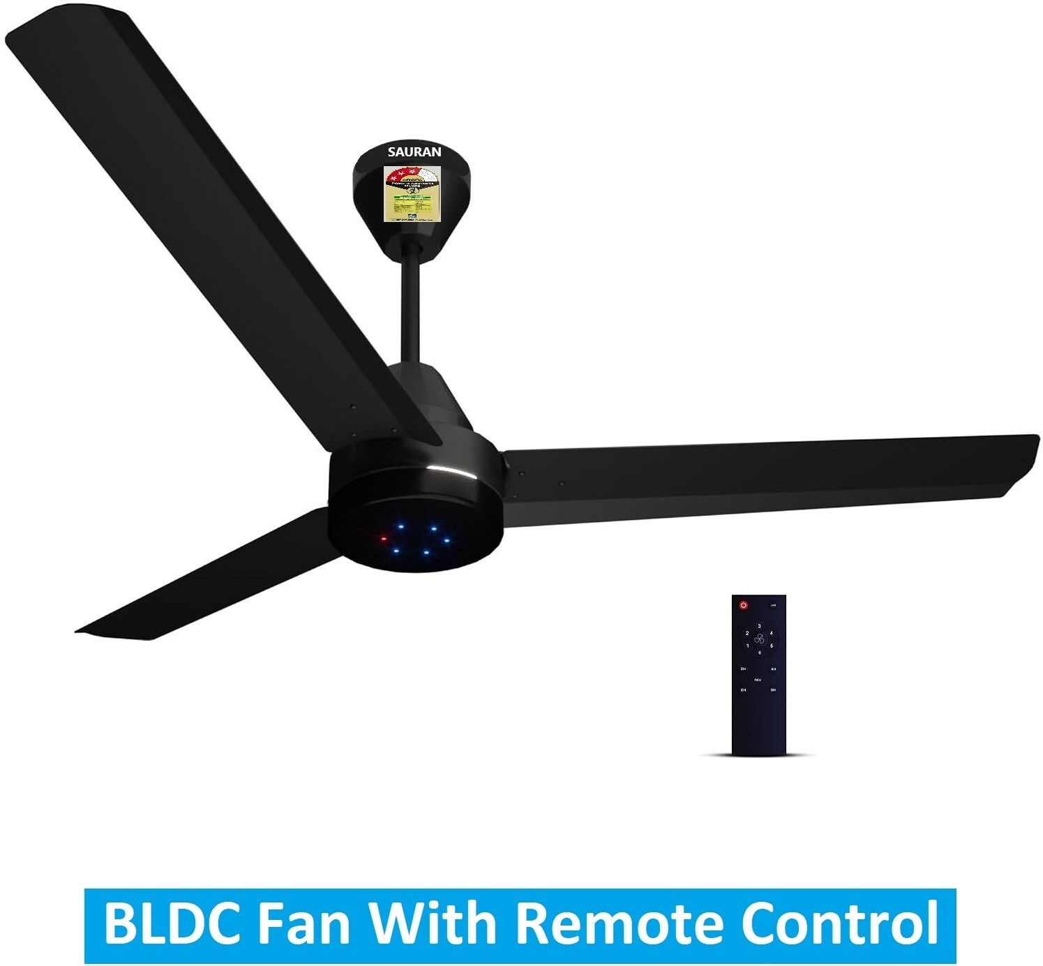 sauran BLDC Electric Ceiling Fan With Remote 28W BCF1 with 2 Year Warranty BLDC Motor with Remote 1200 mm Ceiling Fan-picture-46
