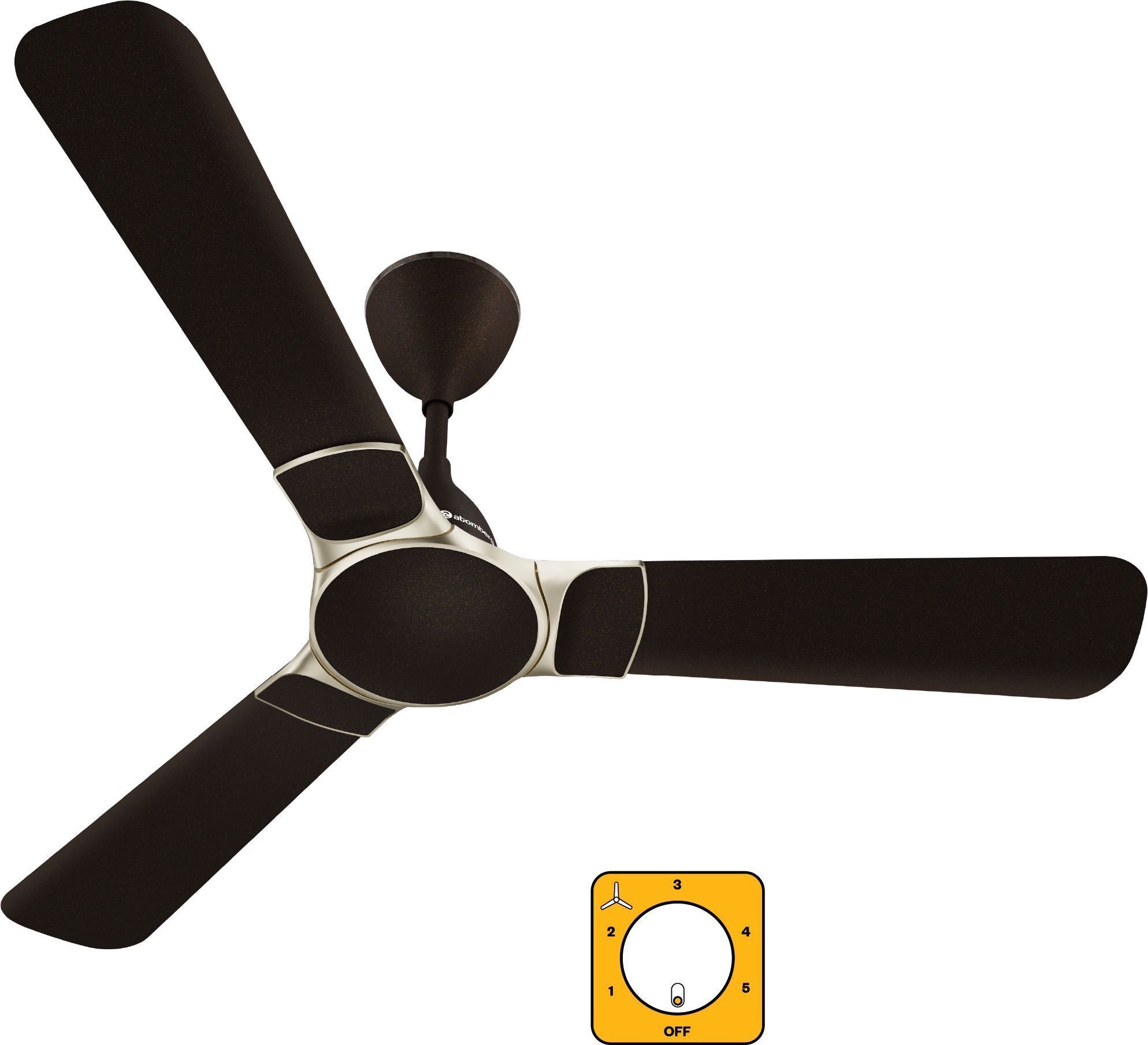 Erica Nuvo Regulator Operated(No Remote)Advance Air+ TechnologyLow Noise with 3 Year Warranty BLDC Motor 1200 mm Ceiling Fan-image-42