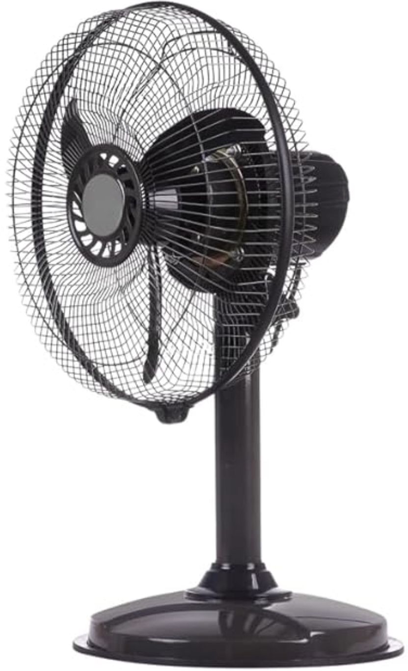 Mini Bullet Fan with Copper Motor–12 Inches, 300MM Sweep,Metallic Body 300 3 Blade Pedestal Fan-image-9