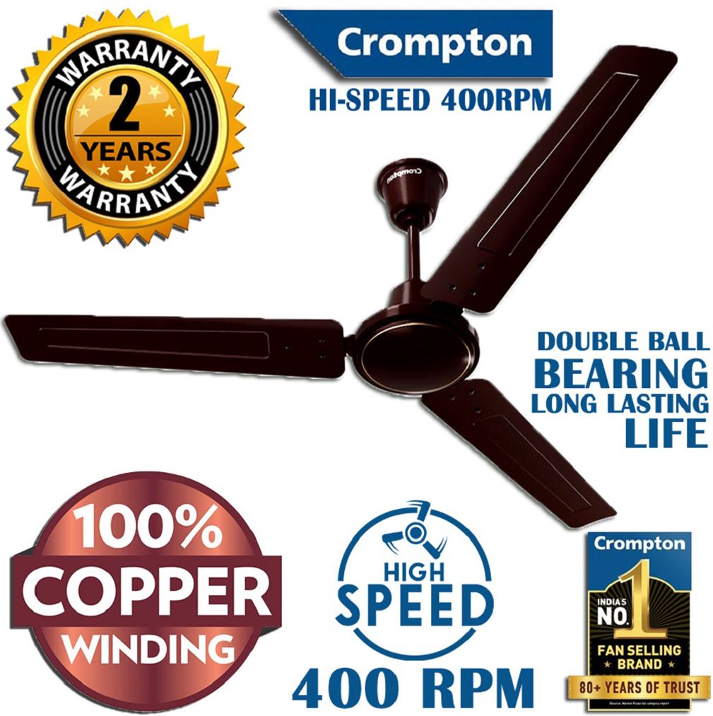 SUPER HIGH SPEED 400 RPM 48 1Y/2026 Energy Efficient 46W 100% Copper35 with 24 Months Warranty Energy Saving 1200 mm Ceiling Fan-image-32