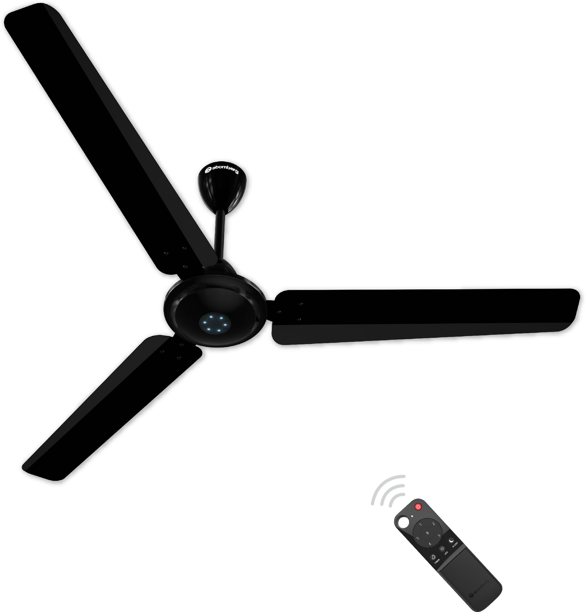 Ikano 5 Star 1400 3 Blade Ceiling Fan-image-2