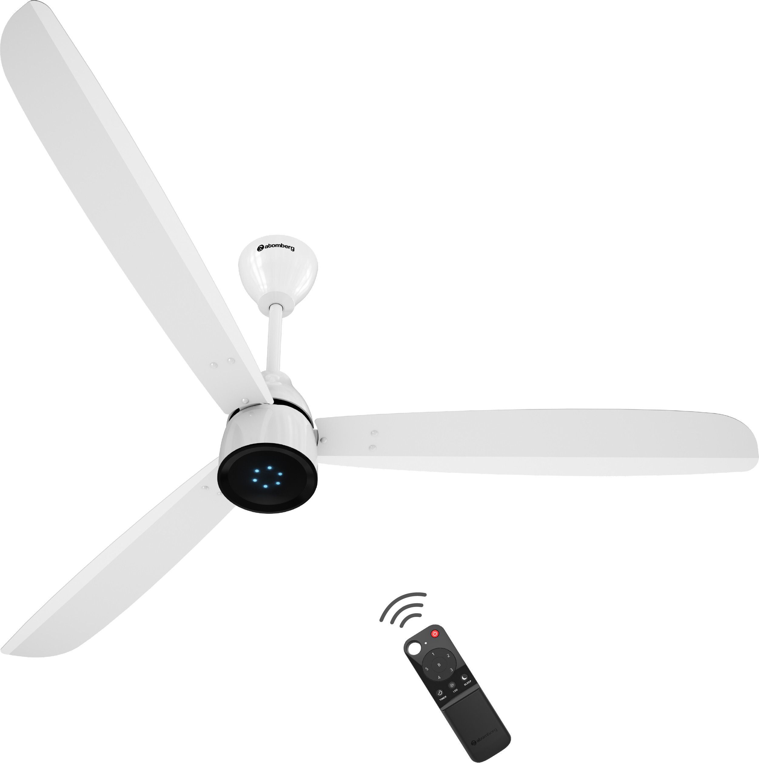 Renesa Prime Remote|High Air Delivery|LED Speed Indicator|Low Noise|Sleek Design with 3 Year Warranty BLDC Motor with Remote 1400 mm Ceiling Fan-image-29