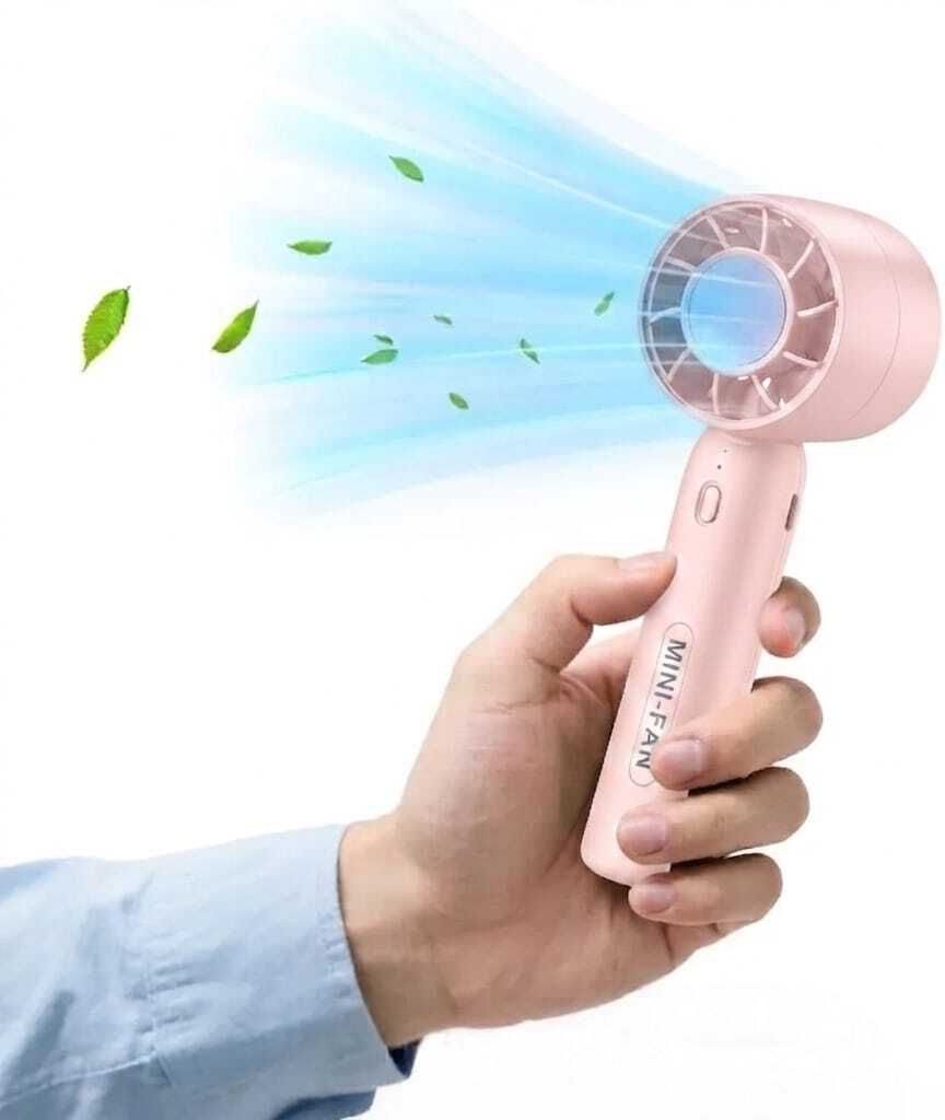 Mini Hand Fan PINK 100 mm Table Fan-image-13