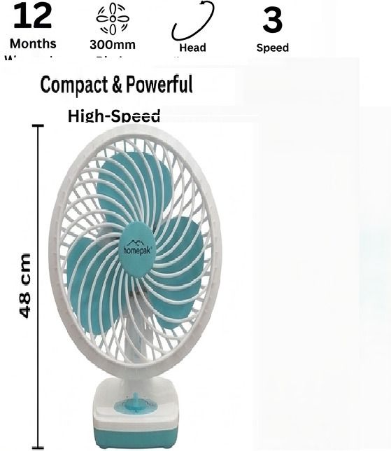 rumel 12 Inch Table Fan || Home Pack Copper Mooter with 2 Year Warranty Anti Dust, Energy Saving, High Air Delivery, Ultra High Speed 300 mm Table Fan-picture-25
