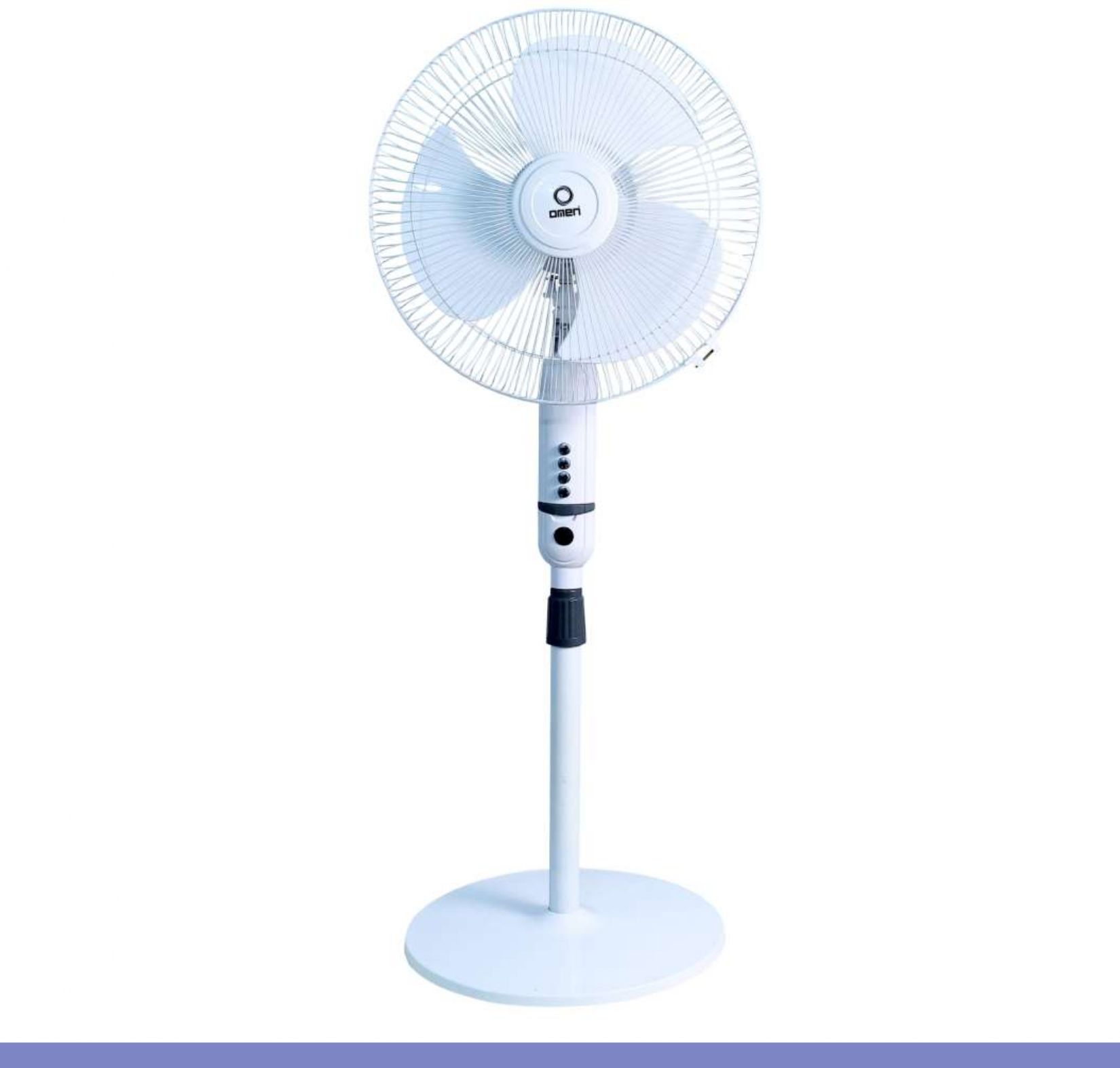omen changing lives Windmill 16" | Powerful Airflow and Low Noise Operation with 2 Year Warranty High Air Delivery 400 mm Pedestal Fan-picture-3