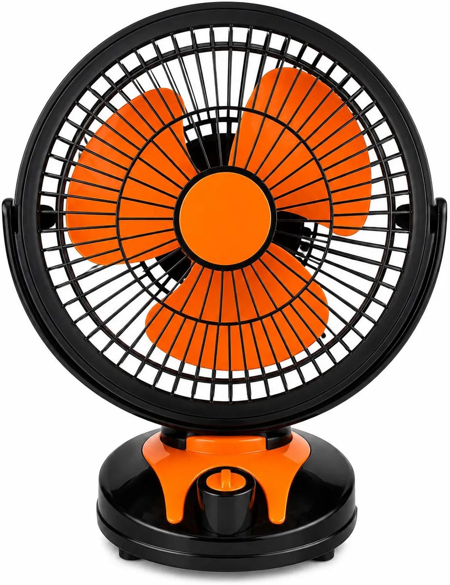 Table Fan 12 Inch Black & Orange 300 mm Table Fan-image-5