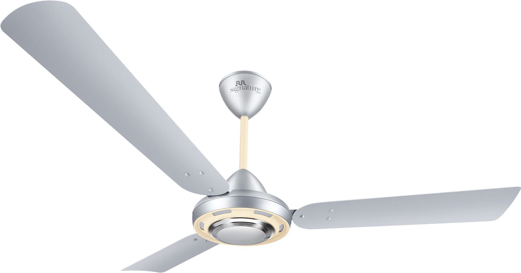 rr RIO BELAIR PRATA SILVER 2-STAR 2 Star 1200 3 Blade Ceiling Fan-picture-20