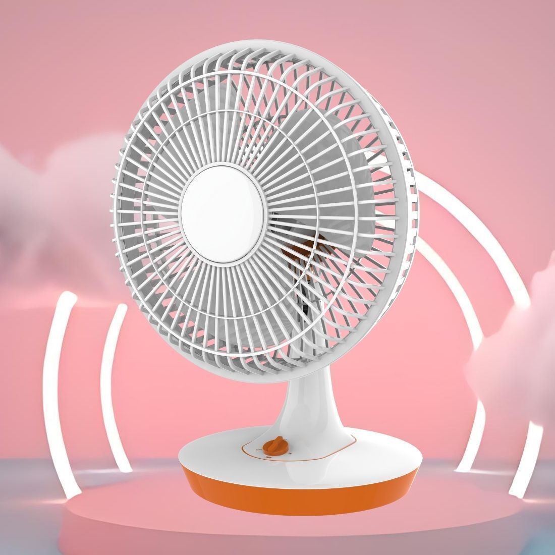 300 mm/12 inch Ultra High Speed Table Fan & Desk Fan, 3Blade For Home/OfficeB251 Silent Operation 300 mm Table Fan-image-8