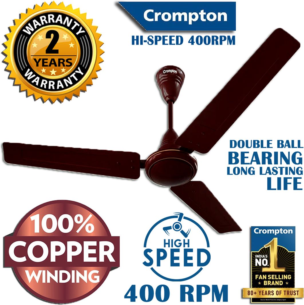 SUPER HIGH SPEED 400 RPM 48 6Z/2026 Energy Efficient 46W 100% Copper63 with 24 Months Warranty Energy Saving 1200 mm Ceiling Fan-image-11