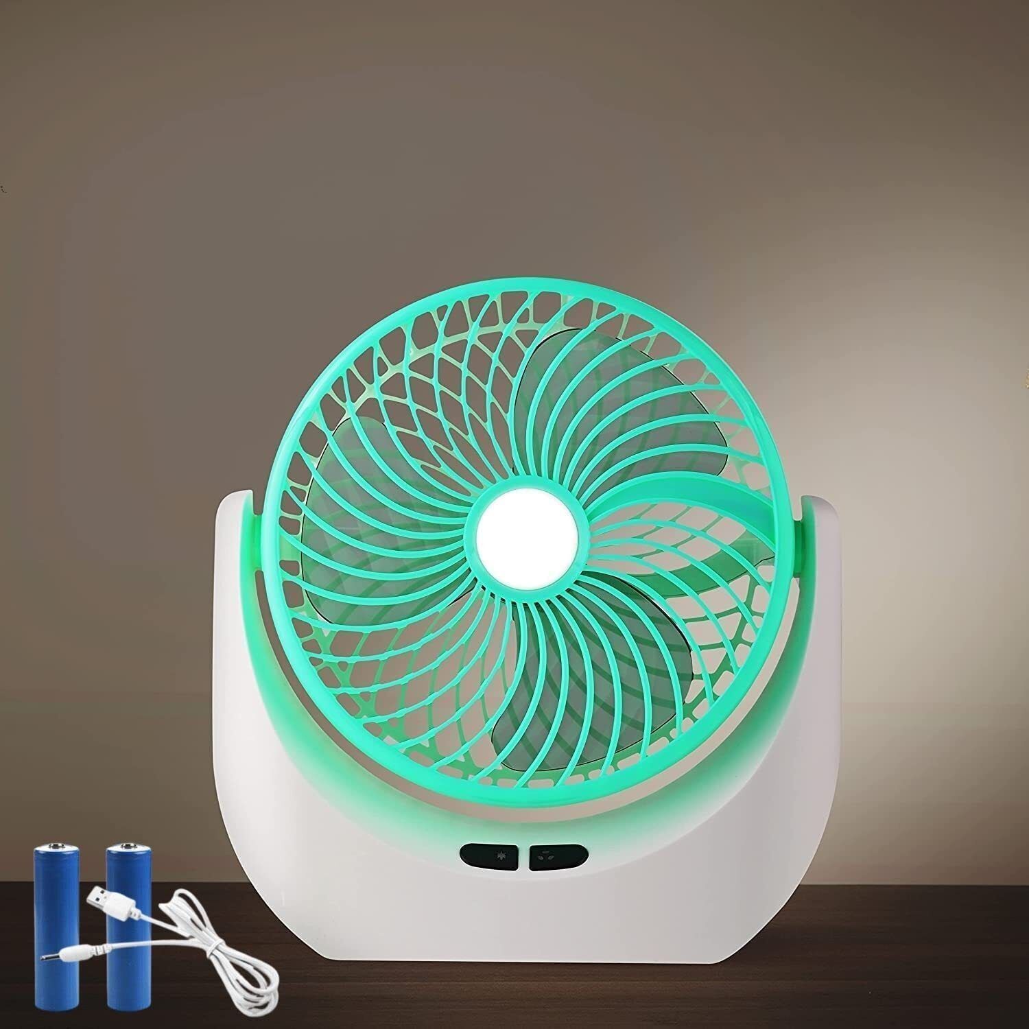 JY-Super 2025 | Rechargeable | LED Light | High Speed | Decorative with 1 Year Warranty Ultra High Speed 1400 mm Table Fan-image-9