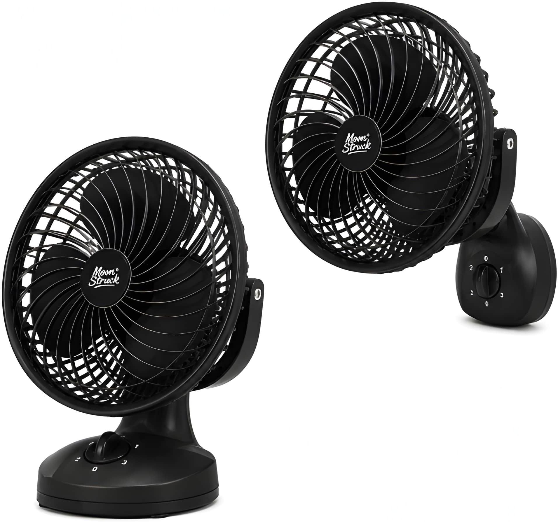 Onyx 9 Inch All Purpose Fan | Table & Wall Mount| Made in India with 12 Months Warranty Energy Saving, High Air Delivery 230 mm Table Fan-image-49