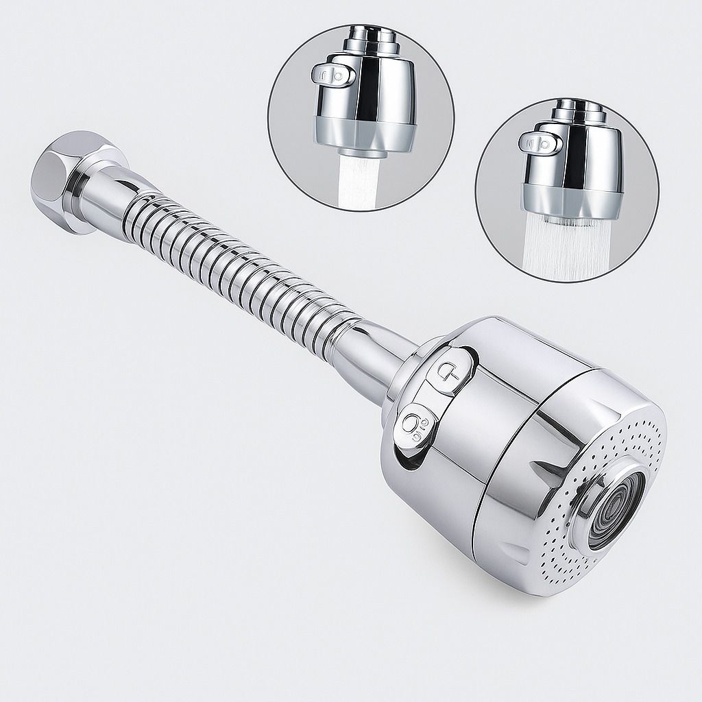 360° Swivel Universal Faucet Extension, Adjustable Faucet for kitchen sink taps Faucet Nozzle