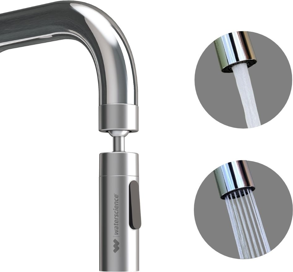 water science AERA Sleek - Kitchen tap extender Faucet Mount-picture-10