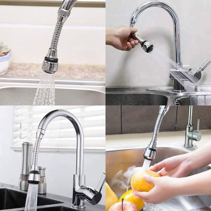 dhrm Turbo Flex 360 Faucet Shower Rise image 1