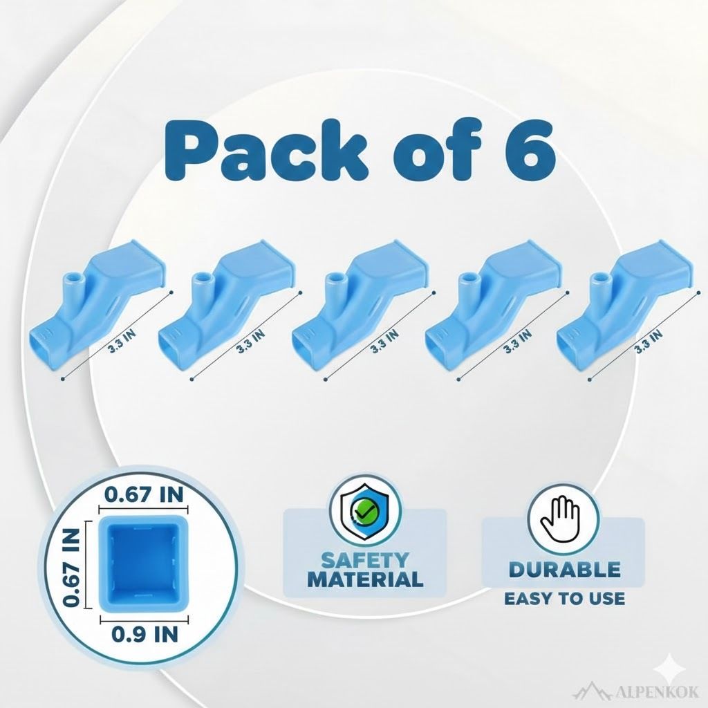 Easy-Reach Silicone Water Guide (Pack of 6) Comfort-Grip Faucet Extension Faucet Nozzle