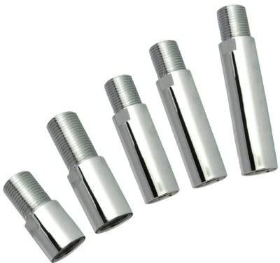 viking Brass Extension Nipple with thread (1) & (2) 15mm (1/2'') Faucet Nozzle image 1