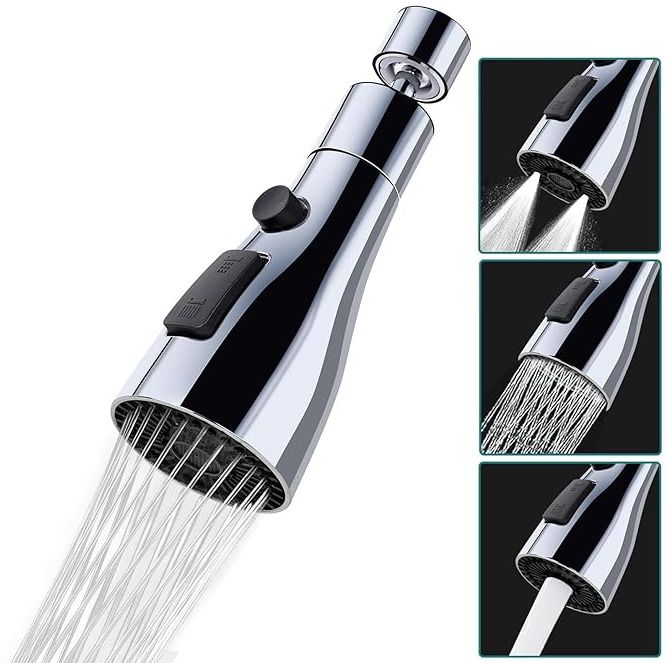 Faucet head Universal Kitchen Faucet 3-Function Pull Down Sink Tap Extender Faucet Mount