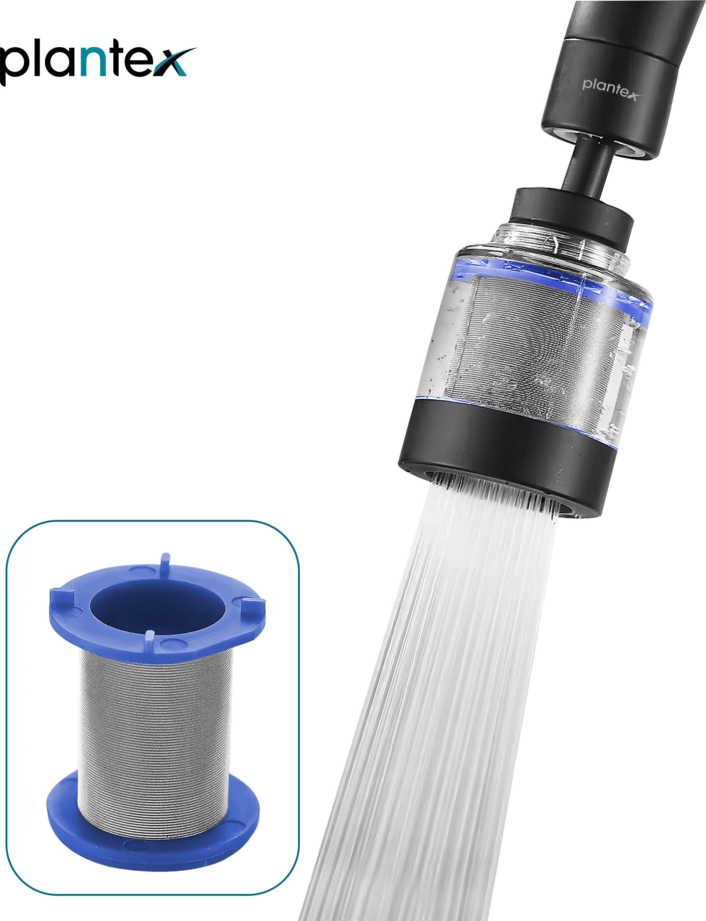 Tap Aerator/360° Swivel Kitchen Sink Splash Filter Faucet Aerator/Tap extender Faucet Nozzle