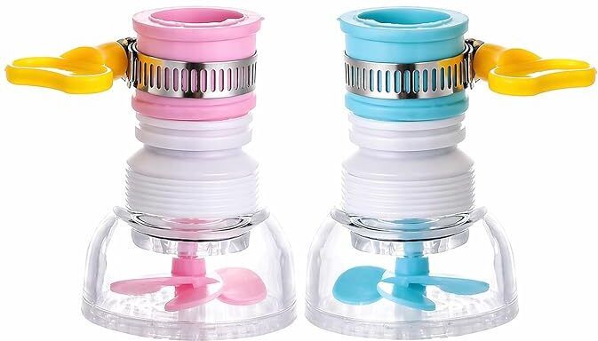 Flexible Tap Water Filter Nozzle for Kitchen & Bathroom Faucet Mount-image-48
